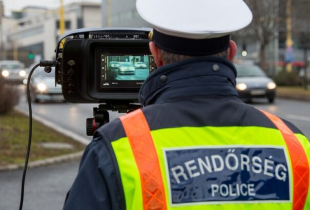 Egyhetes sebességmérő akciót tart a rendőrség