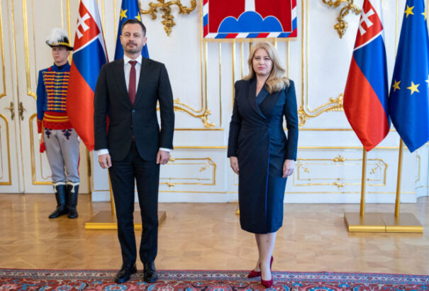 Čaputová vasárnap délután fogadja Eduard Heger megbízott miniszterelnököt