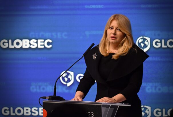 Čaputová a Globsecen: Az ukránok segítése saját érdekünk, hogy távol tartsuk az oroszokat határainktól