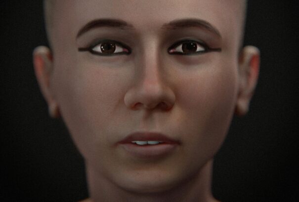 Megelevenedett Tutanhamom arca