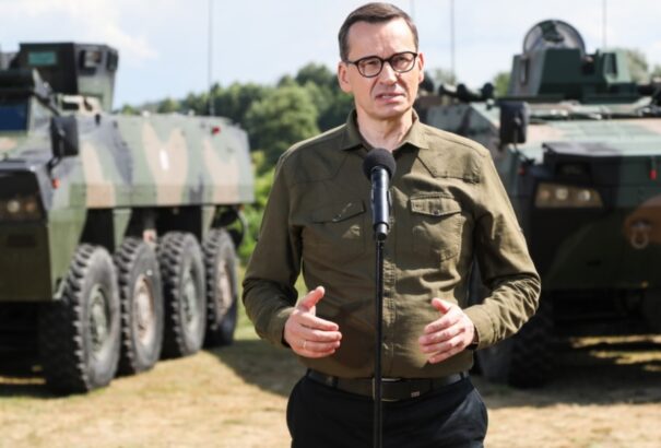 Mateusz Morawiecki: Az ukrán háború nyitánya volt a lengyel-fehérorosz határon lezajlott migránsinvázió