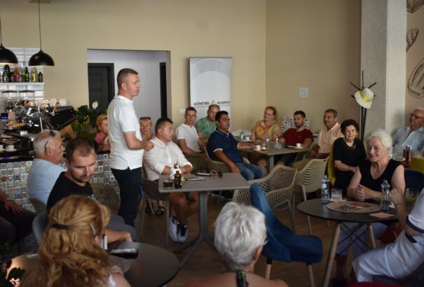 Forró Krisztián és a Szövetség-Aliancia Rimaszombatban kampányolt – Képekkel