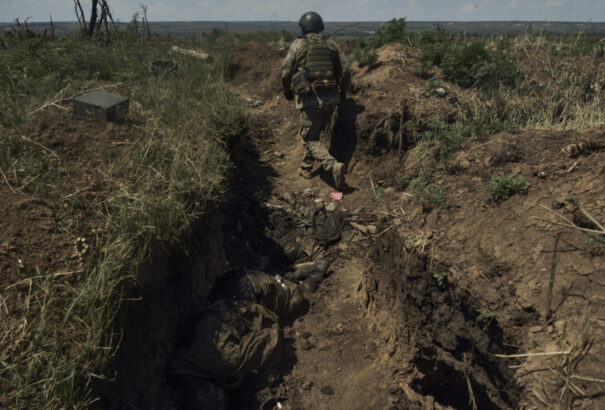 Az ukrán katona videóra vette saját halálát (Videó)