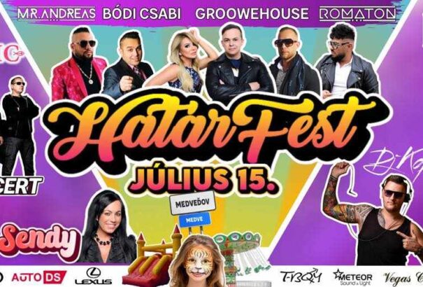 Szórakozás határtalanul – július 15-én lesz Medvén a HatárFest