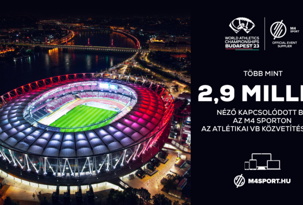 M4 Sport: több mint 2,9 millióan kapcsolódtak be az atlétikai világbajnokság közvetítéseibe