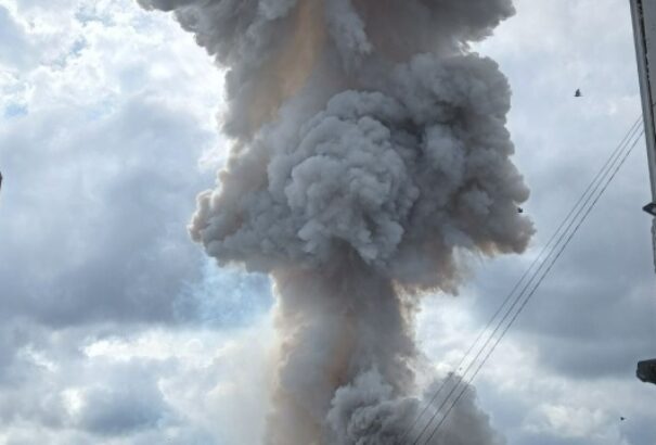 Robbanás volt egy Moszkvához közeli üzemben, többen megsérültek – videók