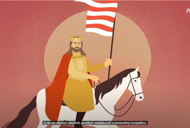 Animációs dokumentumfilm jelent meg Szent Istvánról – videó