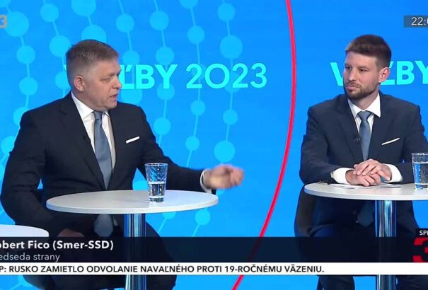 Fico Šimečkának: Maga NGO-k és a liberális sajtó terméke, egy progresszív Matovič