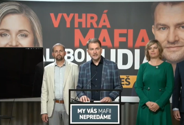 Matovič: Rendkívül súlyos manipuláció történt a választási kampányban