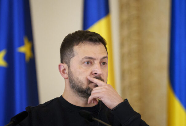 Zelenszkij azzal vádolta meg Oroszországot, hogy támogatja a Hamászt