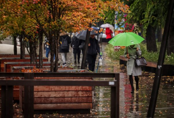 Borult, esős, szeles idővel zárul a munkahét