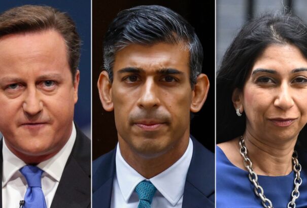 Átalakul a brit kormány – Suella Braverman belügyminisztert menesztették, a külügyi tárcát pedig David Cameron volt kormányfő veszi át
