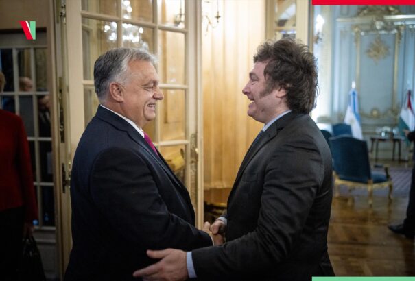A nemzetközi baloldali erők elleni küzdelemről tárgyalt Orbán Viktor az új argentin elnökkel