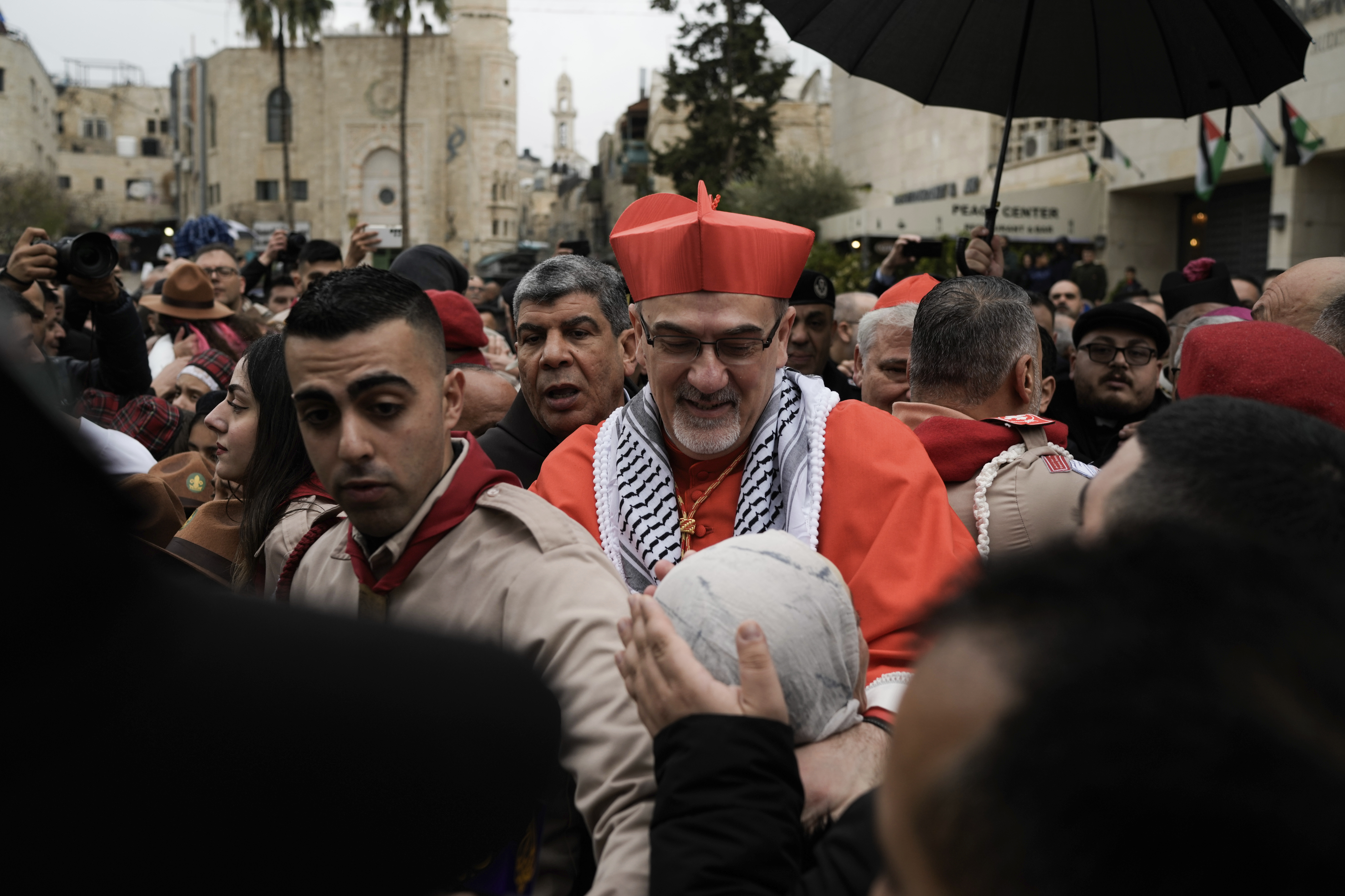„Nincs minek örülni” – a gázai háború árnyékában nem ünneplik a karácsonyt Betlehemben