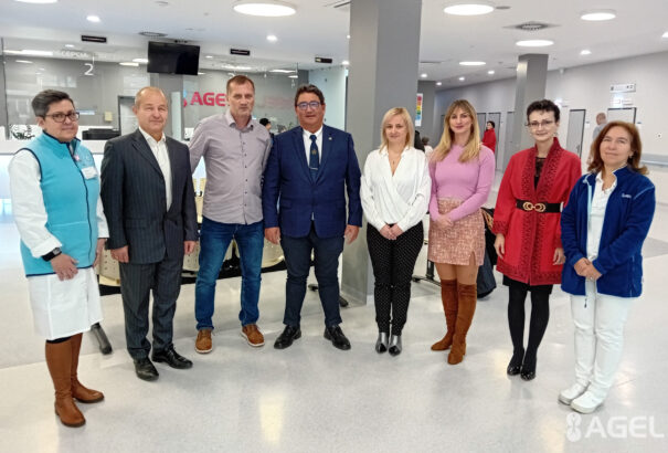 Az AGEL komáromi kórházában tett látogatást Dr. Merkely Béla professzor