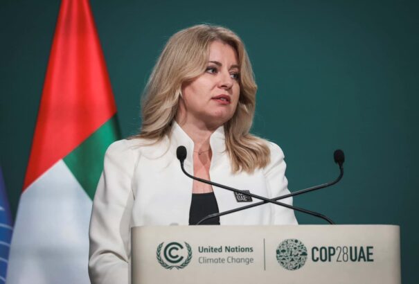 Čaputová a klímakonferencián: Szlovákia a világ élvonalába fog tartozni a zöld-vállalások terén