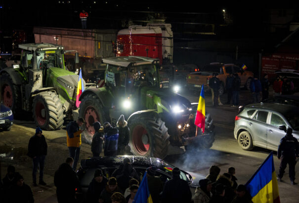 Romániában is tüntetnek a gazdák