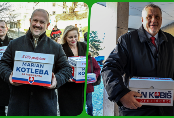 Kotleba és Kubiš is leadta az elnökjelöltségéhez szükséges aláírásokat
