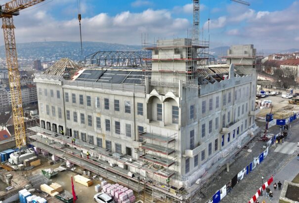 Budai Várnegyed: Tervezett ütemben halad a József főhercegi palota újjászületése