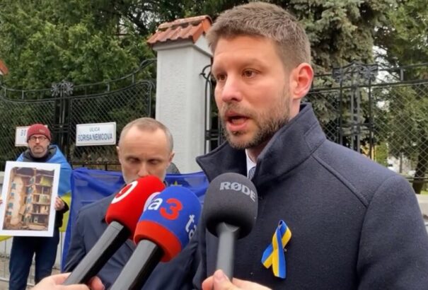 Michal Šimečka: Ukrajna maximális katonai támogatást érdemel