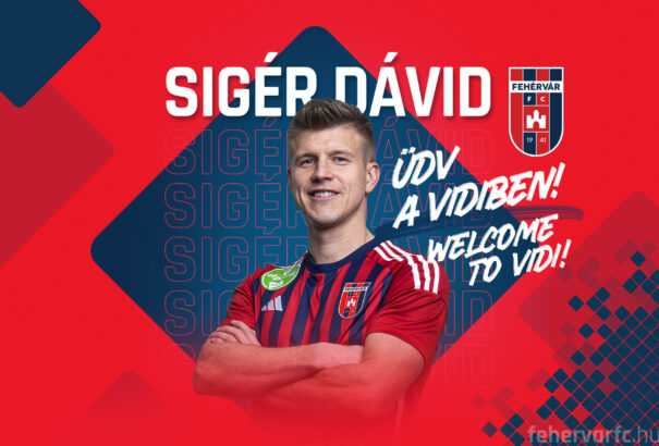 Fehérvárra igazolt Sigér Dávid