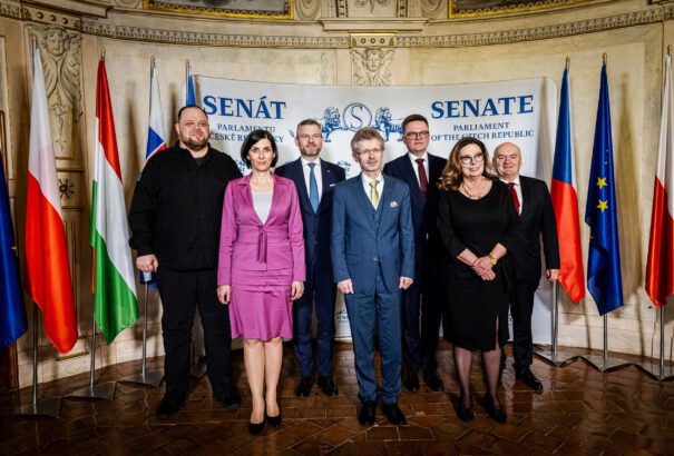 V4 házelnöki találkozó – Pellegrini: Szlovákia a mielőbbi béketárgyalások híve