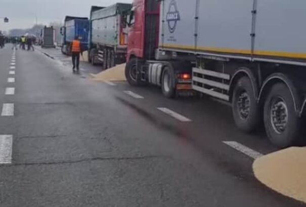 Kijev háborog a lengyel gazdák fellépése miatt