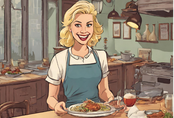 Szőke nő: Kényeskedés