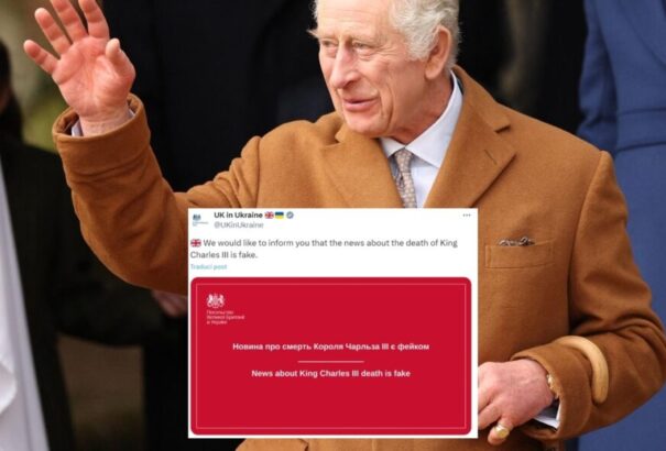 Nagy-Britannia visszautasítja a III. Károly király haláláról szóló orosz álhíreket