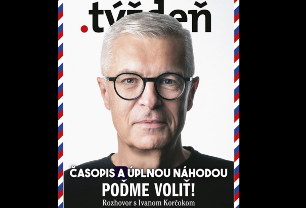 A moratórium életbe lépése után került ki a .týždeň „véletlen” kiadása Korčokkal a címlapon