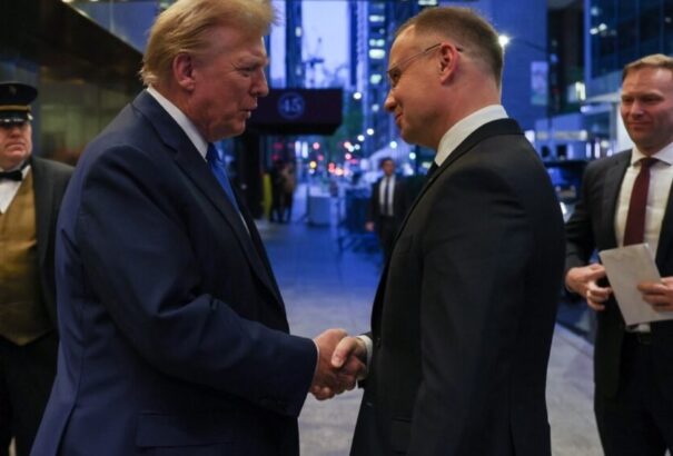 Donald Trumppal tárgyalt Andrzej Duda lengyel elnök