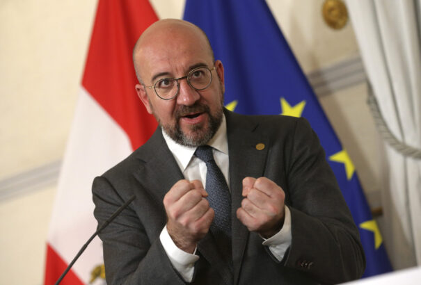 Charles Michel: légvédelmi eszközök átadásával kell erősíteni Ukrajna védelmét