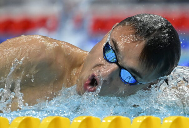 Milák Kristóf a legjobb idővel ob-döntős 200 méter pillangón és 50 méter gyorson