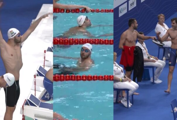 Milák Kristóf visszatért és a legjobb idővel döntős 100 gyorson az úszó ob-n