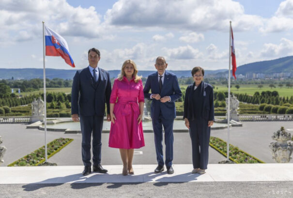 Čaputová ausztriai búcsúlátogatása során megkapta a legmagasabb állami kitüntetést