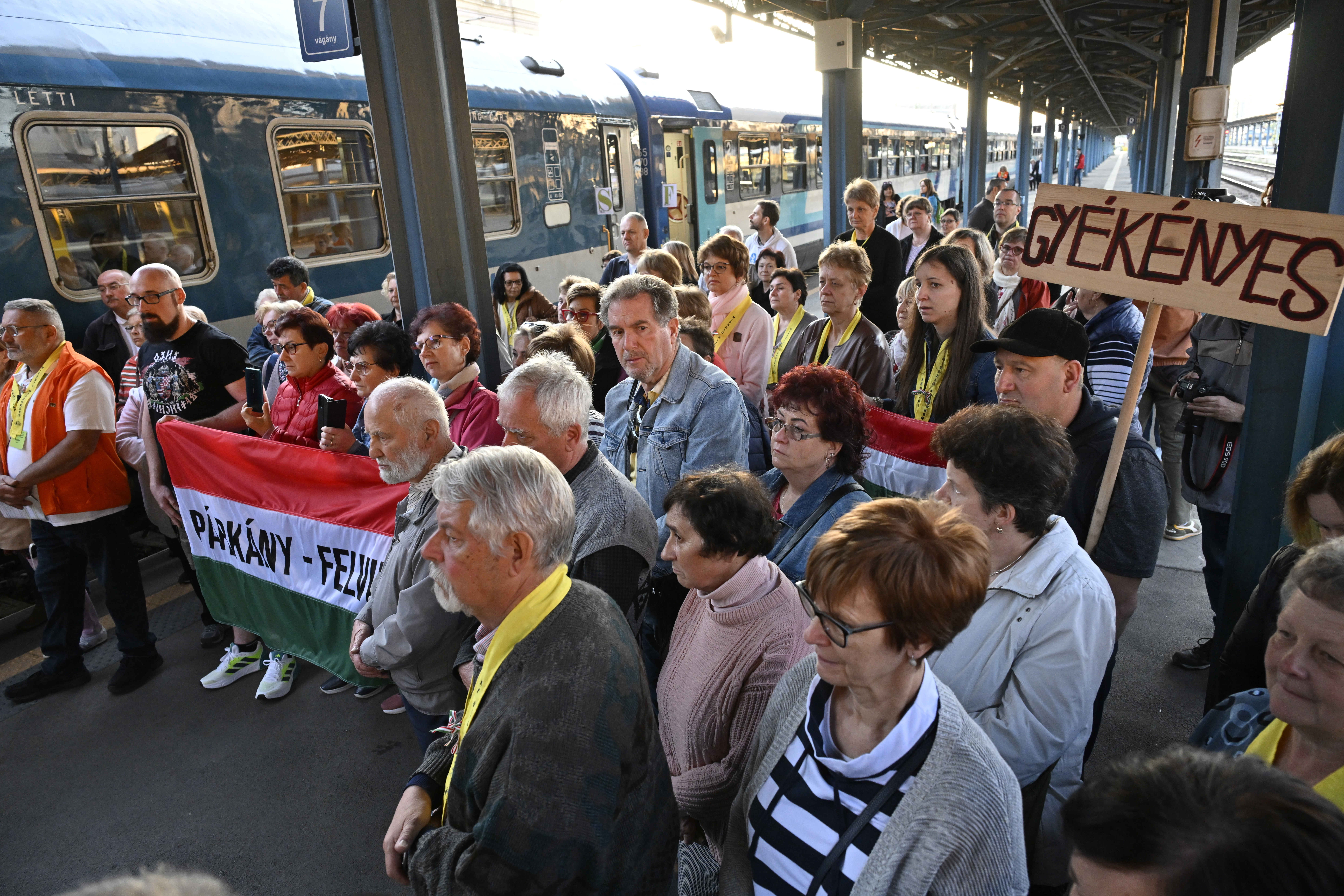 Elindult a 11. Boldogasszony zarándokvonat Budapestről a csíksomlyói pünkösdi búcsúra