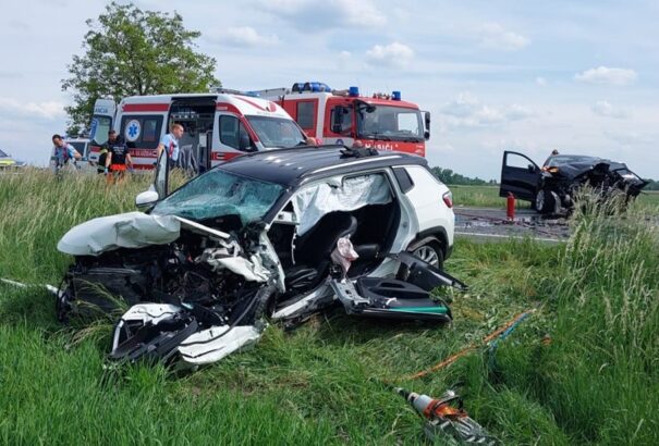 Tragikus baleset: Audi és Jeep ütközött a Dunaszerdahelyi járásban