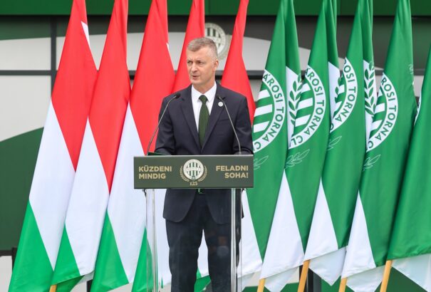 Alapításának 125. évfordulóját ünnepelte a Fradi