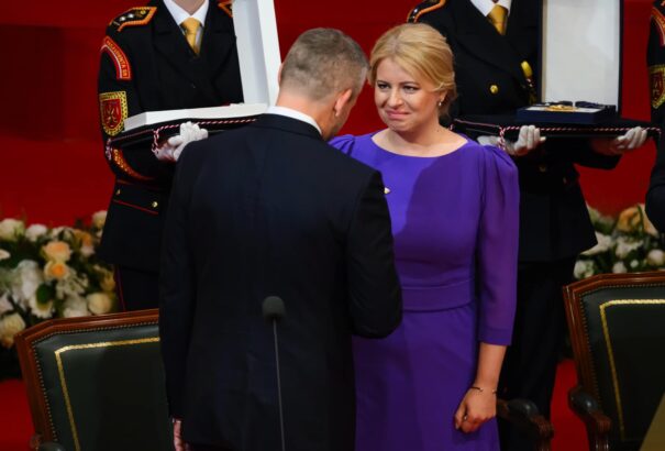 Zuzana Čaputová sikeres ciklust kíván Pellegrininek