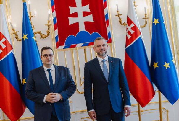 Jan Lipavský cseh külügyminisztert fogadta kedden az államfő