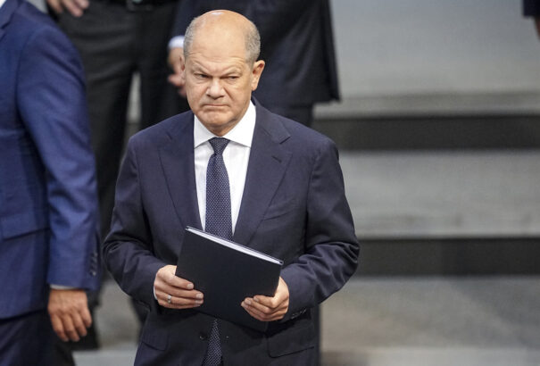 Scholz: Németország nem keveredhet bele a háborúba