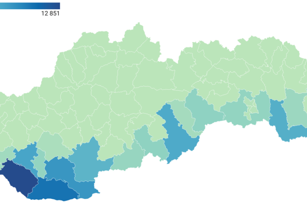 Térképre tettük. Részvételi adatok és eredmények járások szerint
