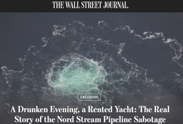Röhögjünk együtt a nyugati sajtón: a Wall Street Journal szerint piás görbe estén tervelték ki az ukránok az Északi Áramlat felrobbantását