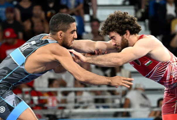 A birkózó Muszukajev kikapott az elődöntőben, a bronzéremért küzdhet