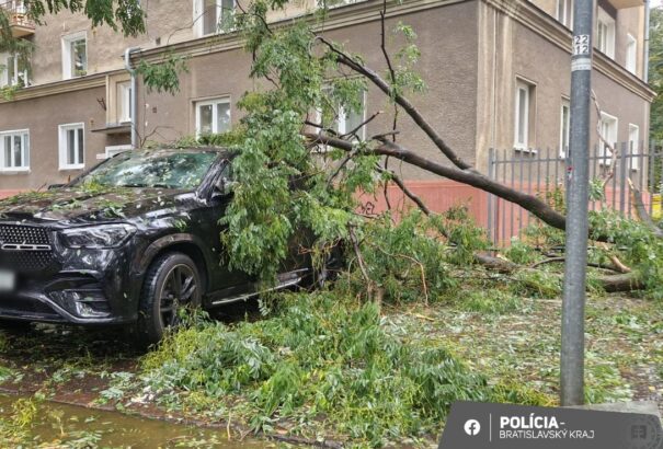 Sok a víz Nagyszombat megye útjain, kidőlt fákról is érkezett bejelentés