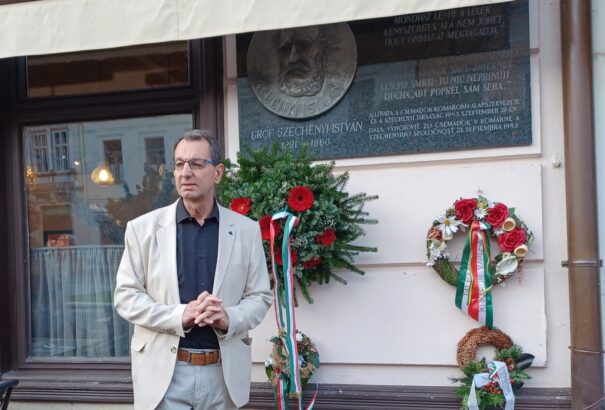 Tartalmas ünnepséggel emlékeztek Komáromban gróf Széchenyi István születésének évfordulójára