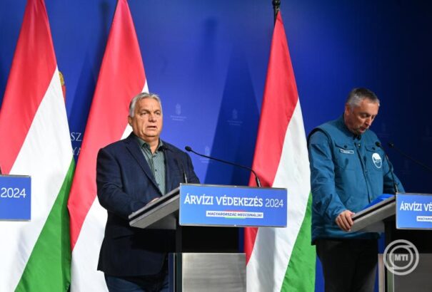 Árvíz – Orbán Viktor: Megkezdődött az árvízi védekezés legkomolyabb és legnehezebb szakasza