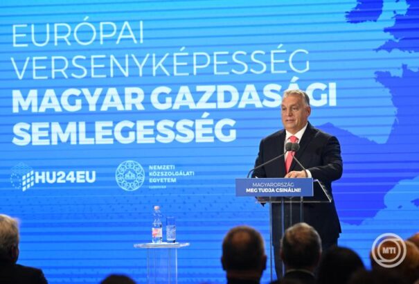 Orbán Viktor: A magyar uniós elnökség egyik kiemelt célja, hogy az év végére létrejöjjön egy versenyképességi paktum