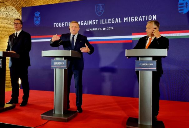 Migrációs csúcs Komáromban – Orbán és Fico: igazunk lett a bevándorlás terén