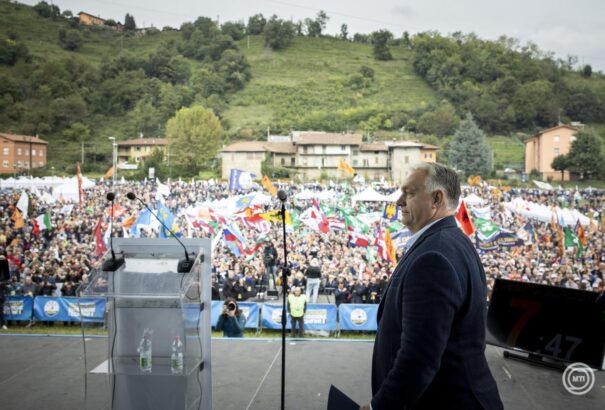 Orbán Viktor: az olasz és a magyar két szabadságharcos nép, amely sohasem engedi át országát idegeneknek!